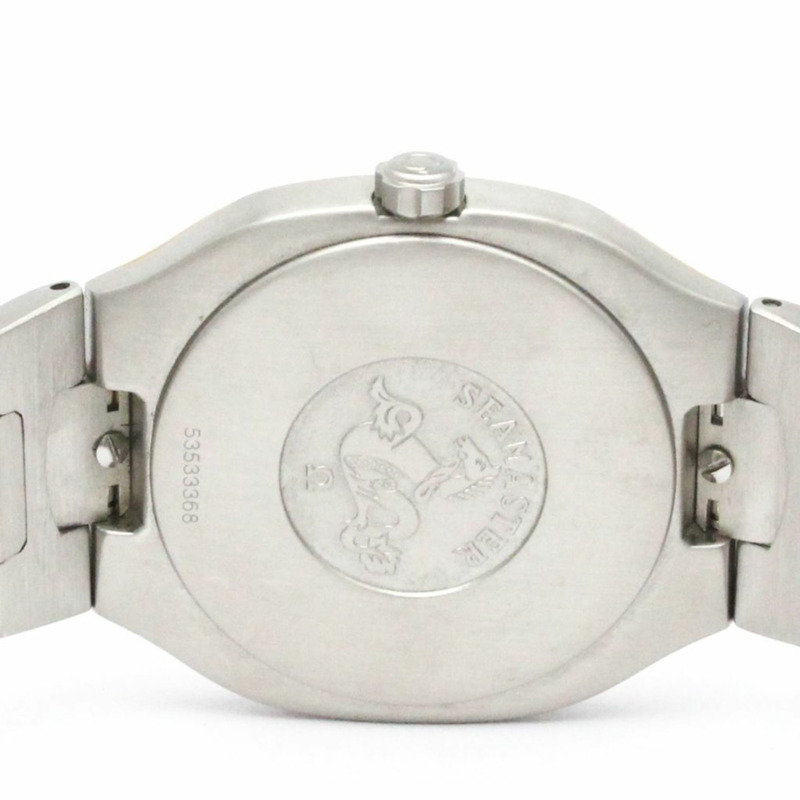 歐米茄海馬系列北極星18K金精鋼腕錶396.1022拋光款-6