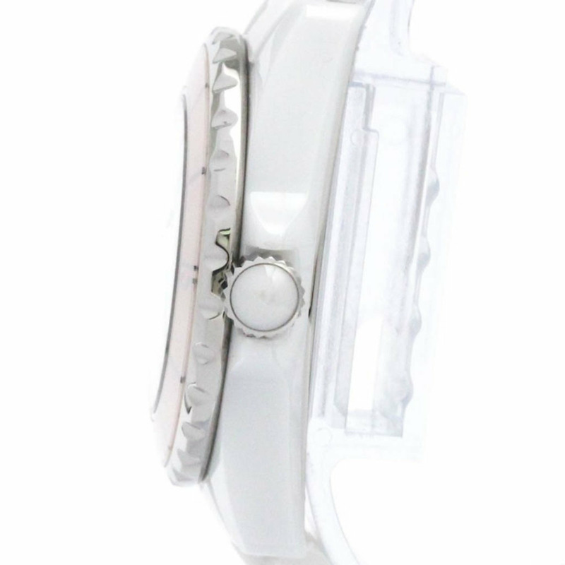 香奈兒 J12 柔粉紅陶瓷自動男士腕錶 H4467 拋光-3