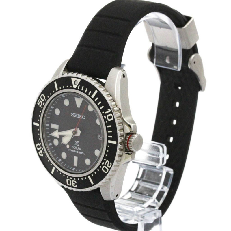 精工 Prospex 鋼橡膠自動男錶 SBDJ051(V157-0DP0) 拋光-1