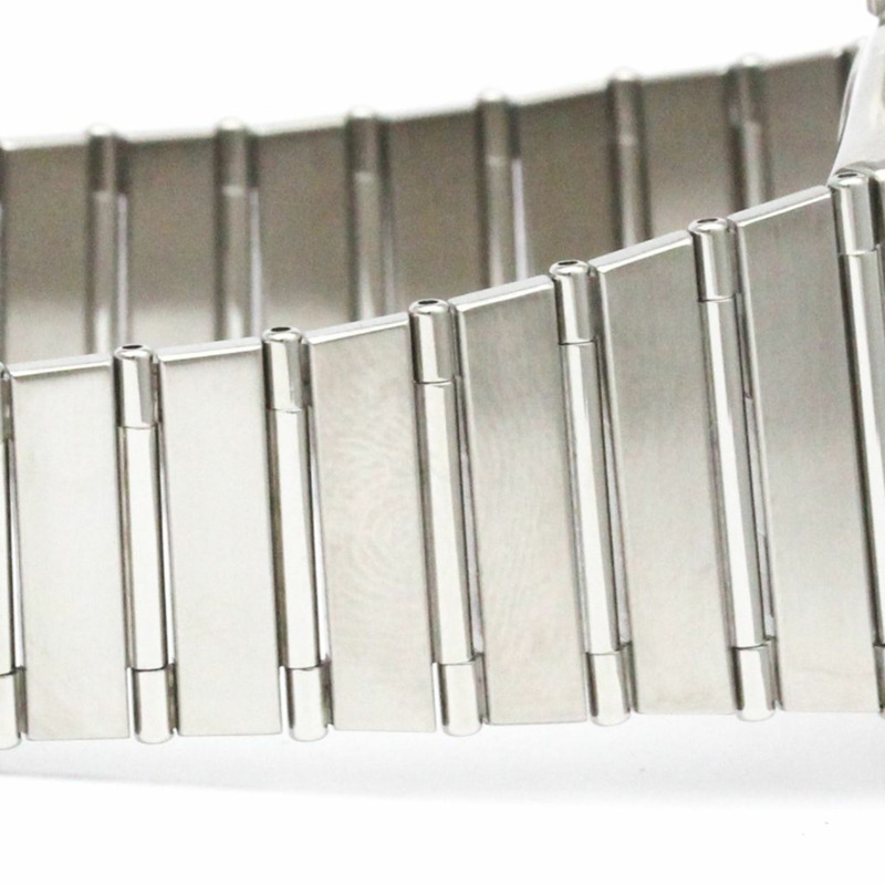 歐米茄星座系列日期顯示精鋼石英男士腕錶 396.1070 拋光款-6