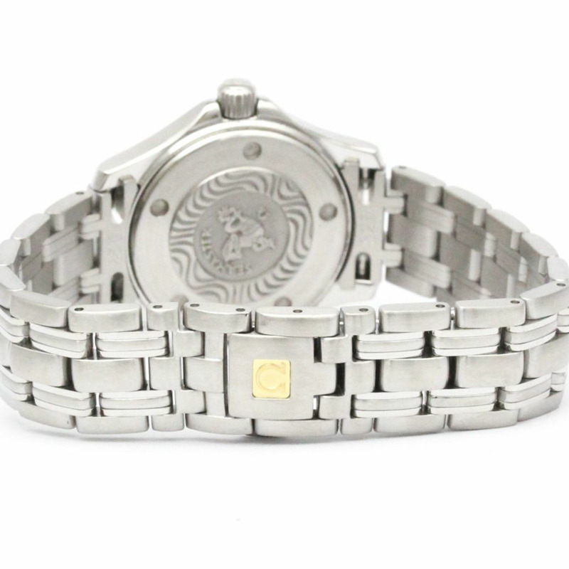 歐米茄海馬系列120公尺精鋼石英女錶 2571.81 拋光款-4