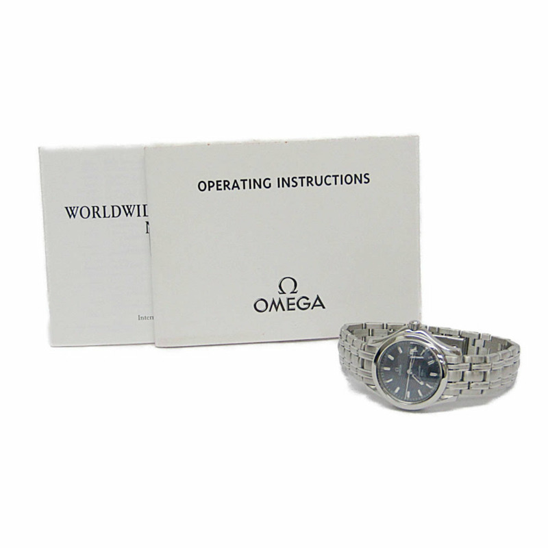 歐米茄海馬系列120公尺精鋼石英女錶 2571.81 拋光款-5