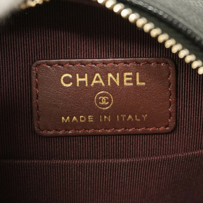 香奈兒 Matelasse 鏈條肩背包,魚子醬紋皮革,黑色,女士-4