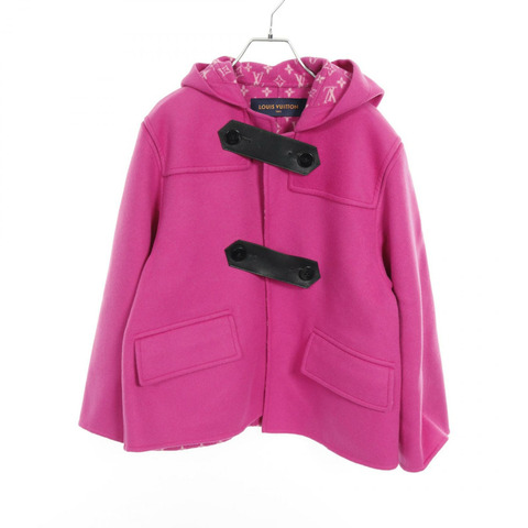 路易威登 其他 羊毛絲綢 粉紅色 二手 女士外套