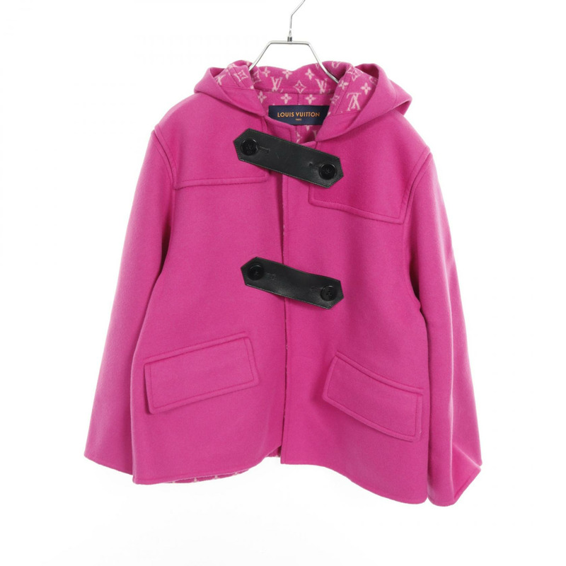 路易威登 其他 羊毛絲綢 粉紅色 二手 女士外套-0