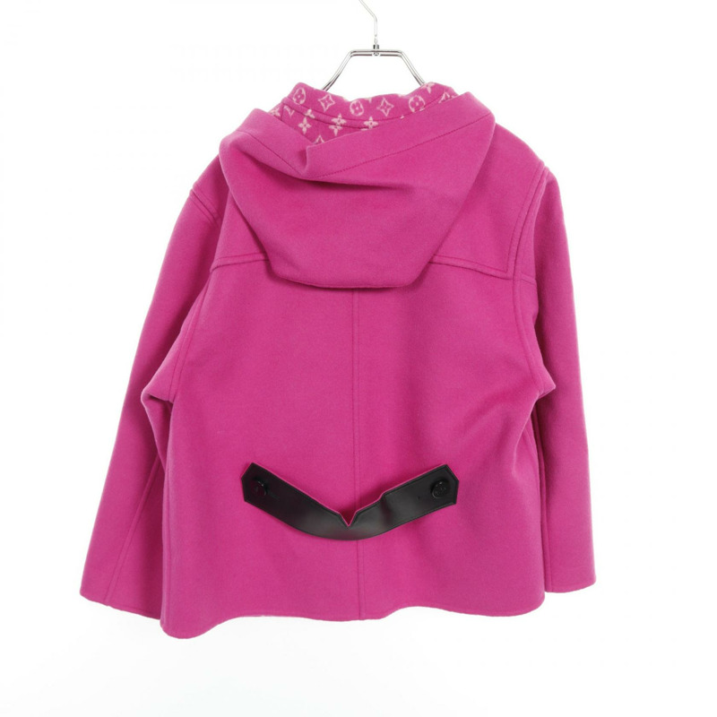 路易威登 其他 羊毛絲綢 粉紅色 二手 女士外套-1