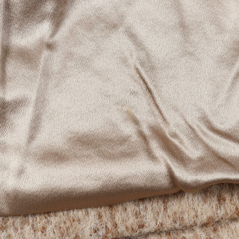 香奈兒其他羊駝毛大衣米色二手女裝-6