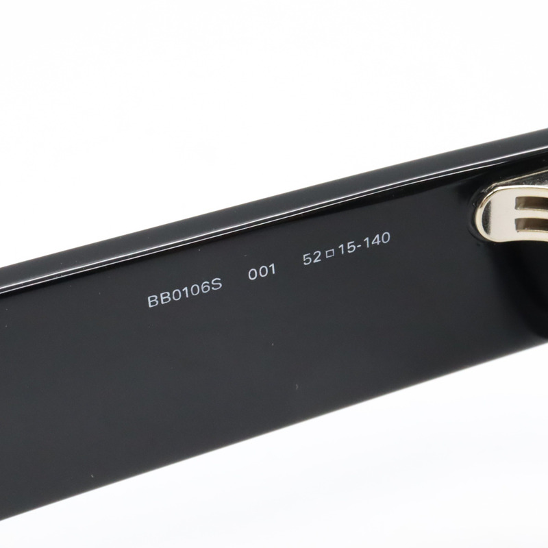 BALENCIAGA 太陽眼鏡 BB0106S-001/INT/SUN 醋酸纖維 黑色 全新 男女通用-5