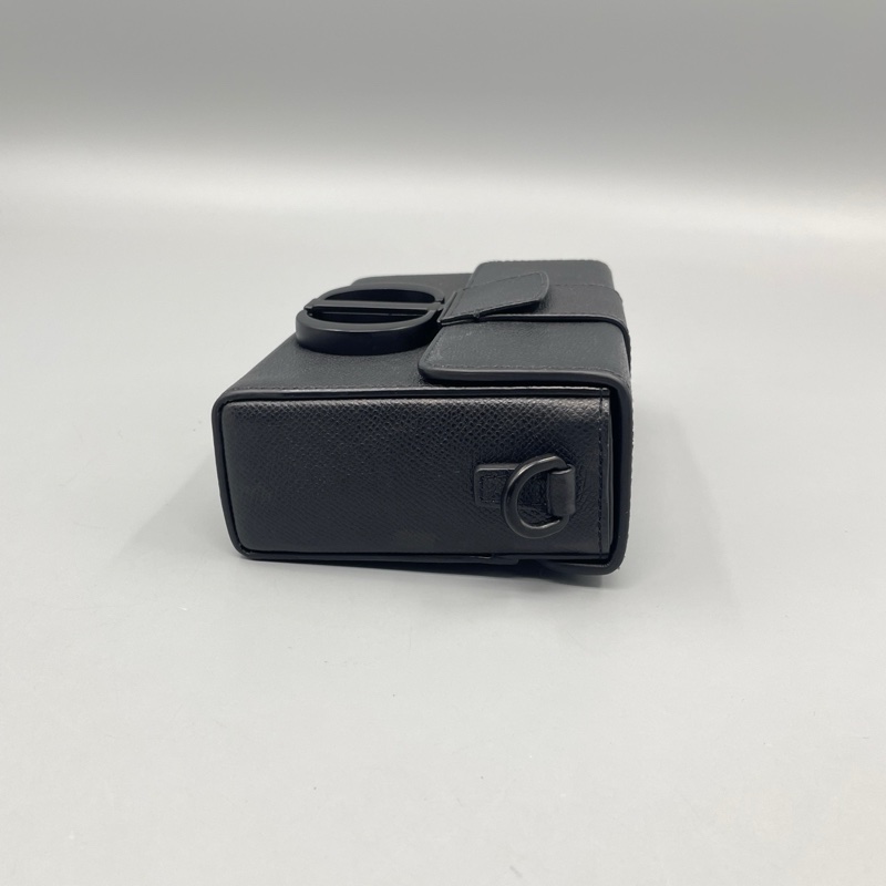 🌷男女都合適!Dior迪奧 蒙田30 Box 磨砂黑 盒子包-4