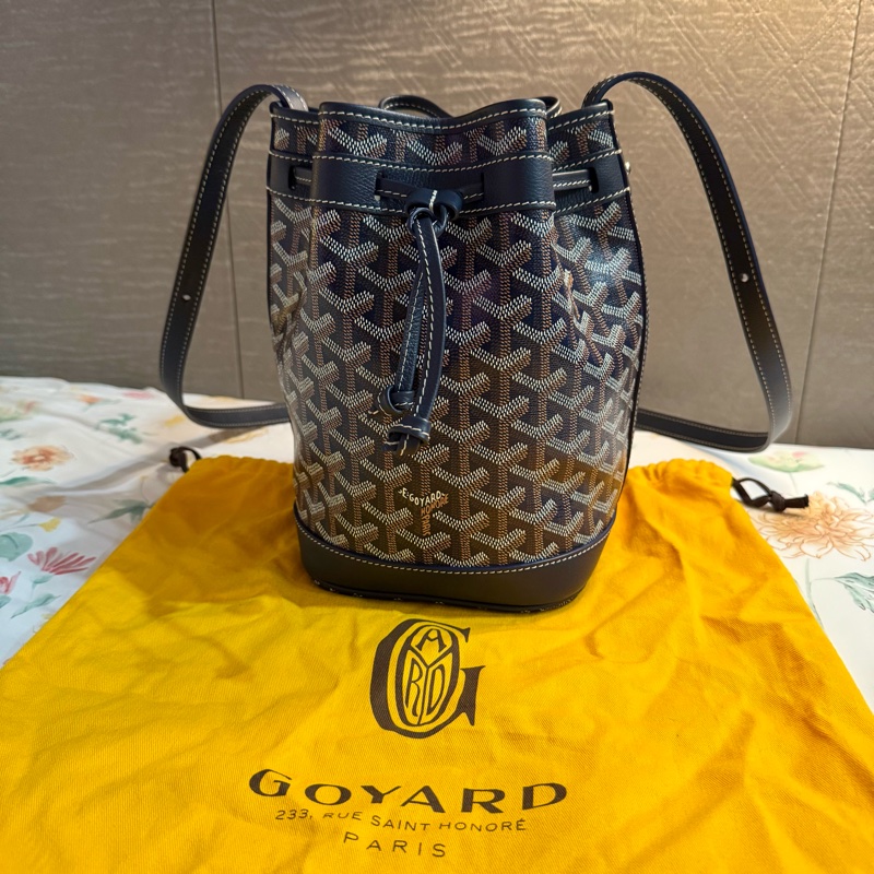 法國🇫🇷GOYARD 經典絕美圖紋輕量水桶包-0