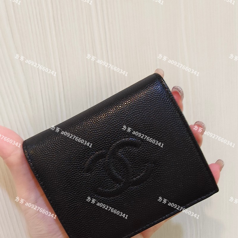 香奈兒 25a復刻版 對折短夾-4