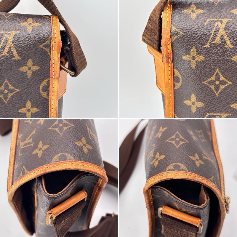 Louis Vuitton 老花 Messenger Bosfall 小號郵差包 單肩包 斜背包 側背包 M40106-6