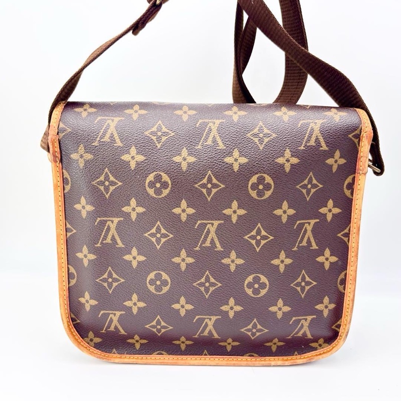 Louis Vuitton 老花 Messenger Bosfall 小號郵差包 單肩包 斜背包 側背包 M40106-11