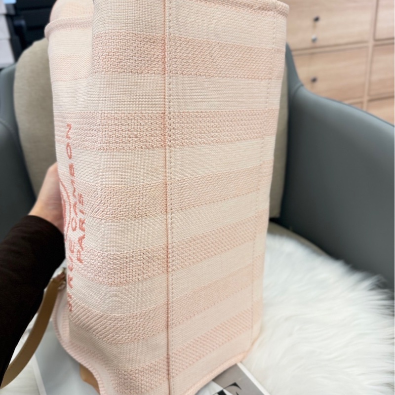 Chanel 粉色沙灘托特包 閒置新❤️-2