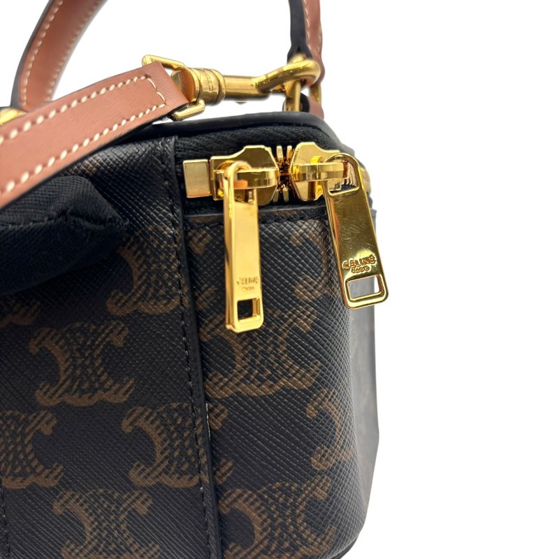 【美收精品】CELINE 老花Mini Vanity B-977【隔月月中將轉賣至日本 上架期限30天】-8