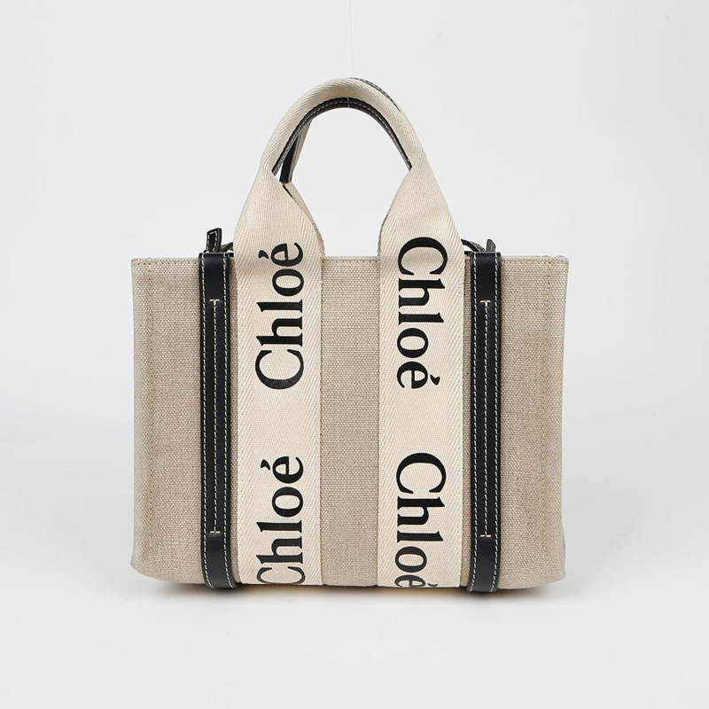 CHLOE CHC22AS397 Woody 小號手提單肩包-5