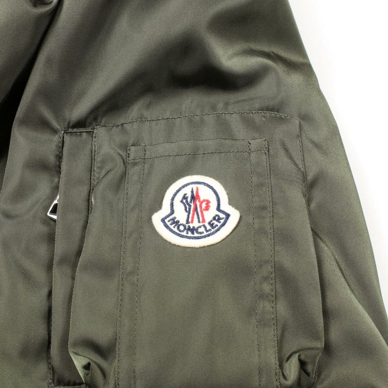 MONCLER TIMUR 其他夾克 尼龍 卡其色 二手 女款-6