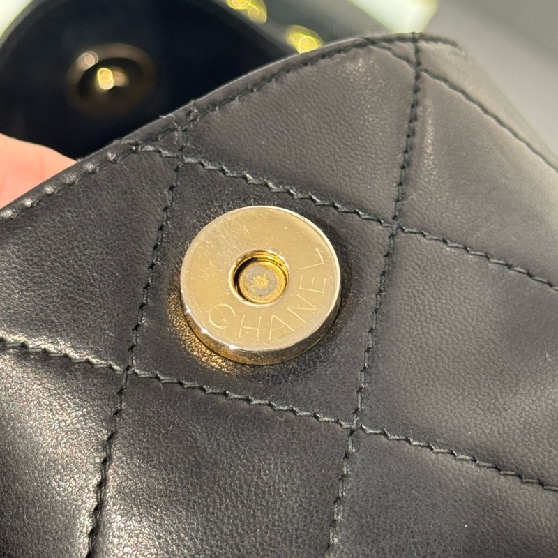 上架中🔑 Chanel vintage流蘇圓筒迷你化妝包-14