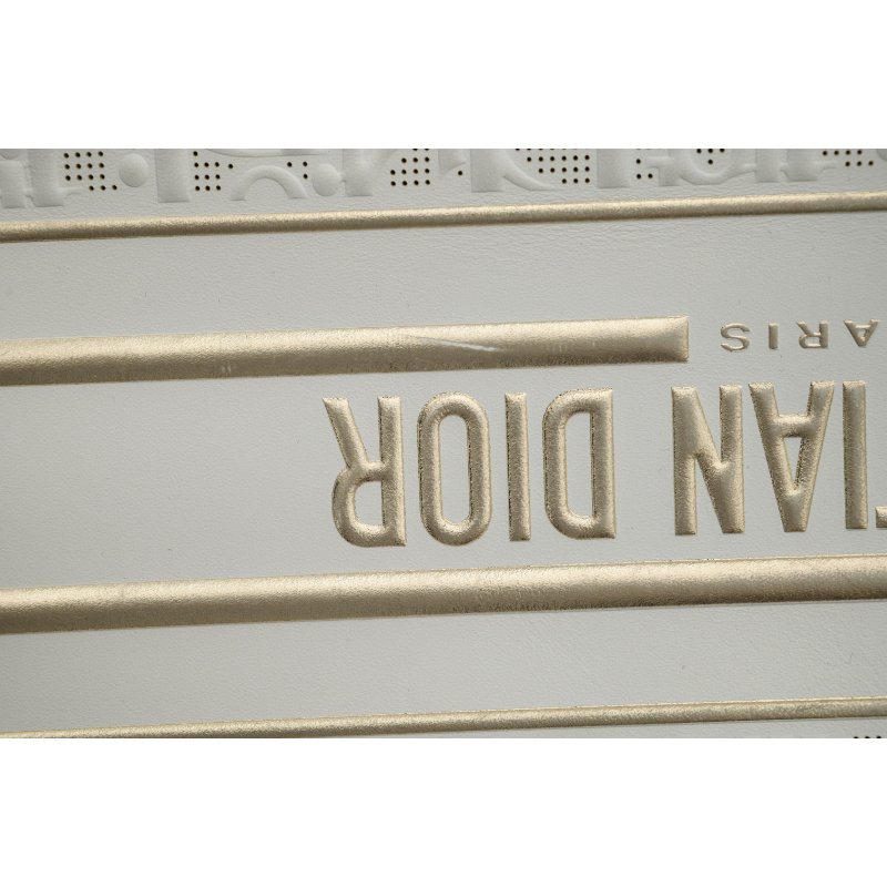 DIOR迪奥VIBE白色皮革保齡球包-6