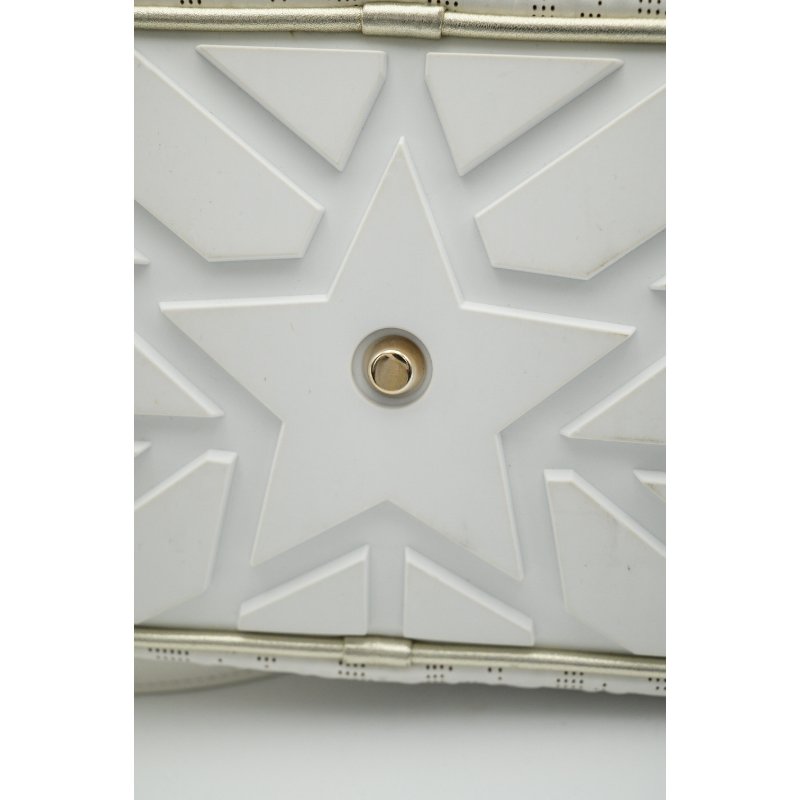 DIOR迪奥VIBE白色皮革保齡球包-9