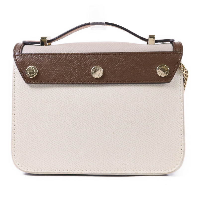 Furla 牛皮皮革Metropolis Mini Crossbody金扣手挽肩背兩用袋-1