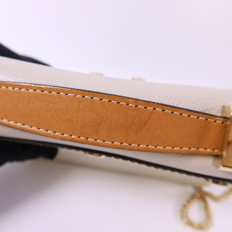 Furla 牛皮皮革Metropolis Mini Crossbody金扣手挽肩背兩用袋-17