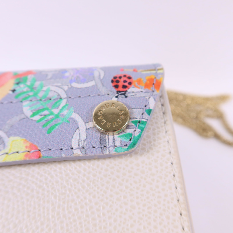 Furla 牛皮皮革Metropolis Mini Crossbody金扣手挽肩背兩用袋-22