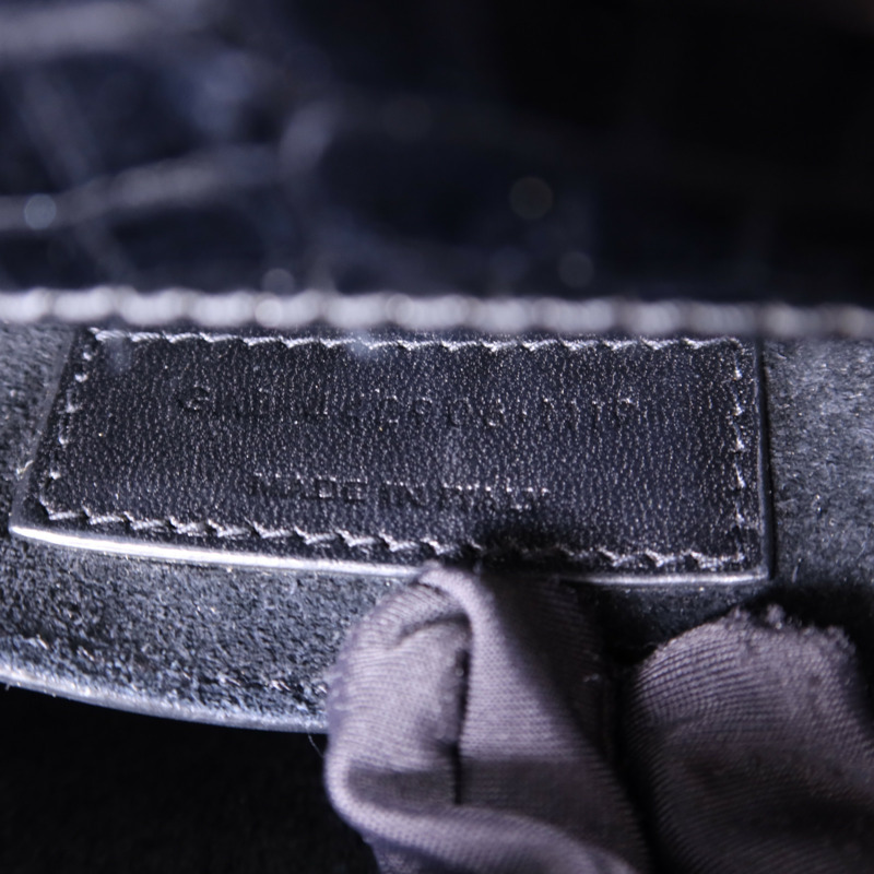 SAINT LAURENT 牛皮皮革Sunset Medium銀扣鏈帶肩背袋-8