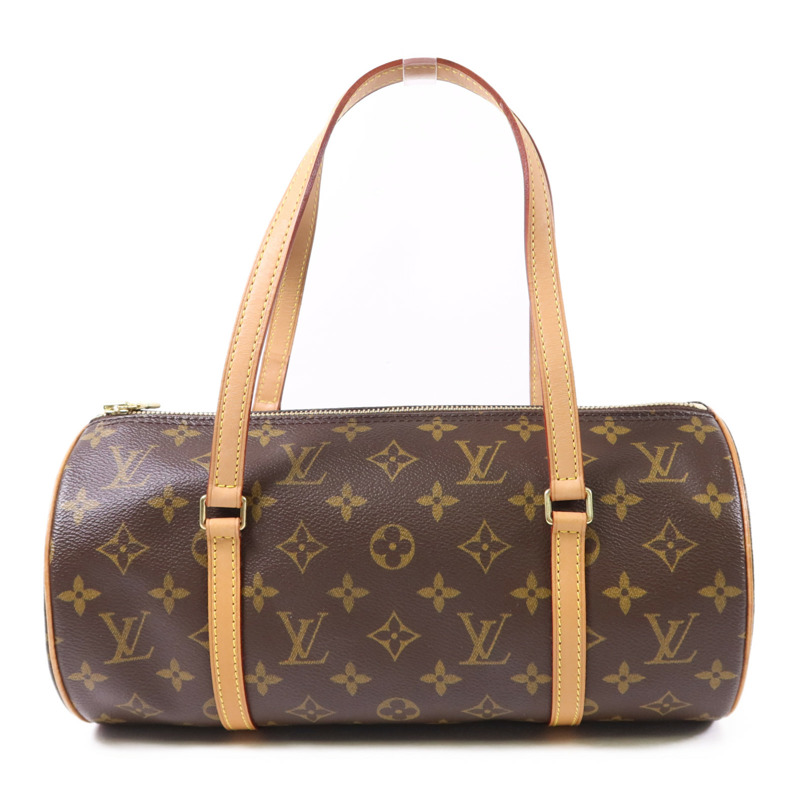 LOUIS VUITTON Monogram Papillon GM金扣手挽袋-0