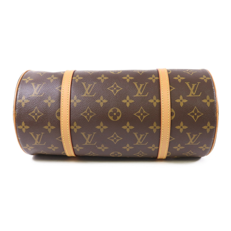 LOUIS VUITTON Monogram Papillon GM金扣手挽袋-3