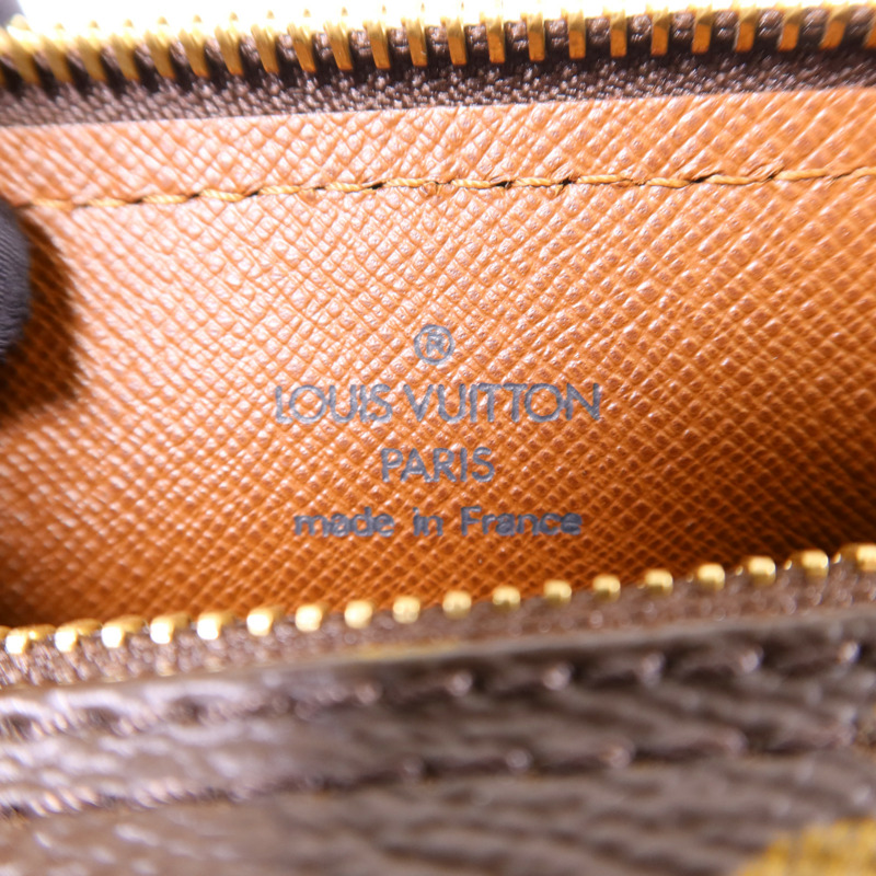 LOUIS VUITTON Monogram Papillon GM金扣手挽袋-6