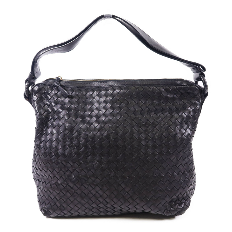 BOTTEGA VENETA 羊皮皮革Shoulder Bag金扣肩背袋-0