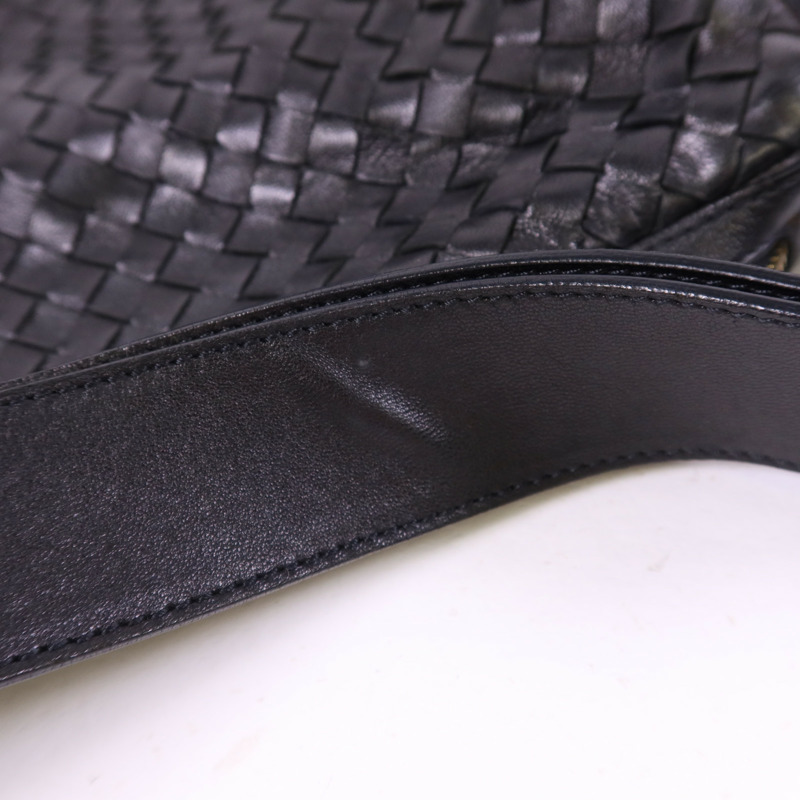 BOTTEGA VENETA 羊皮皮革Shoulder Bag金扣肩背袋-16