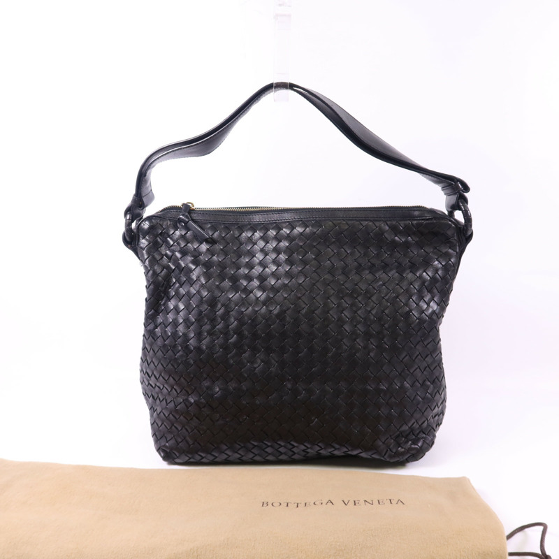 BOTTEGA VENETA 羊皮皮革Shoulder Bag金扣肩背袋-20