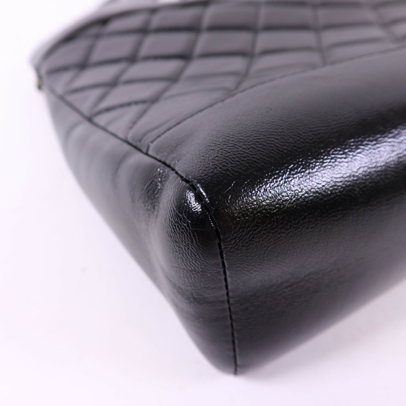 CHANEL 牛皮皮革Mini 31金扣手挽肩背兩用袋-12