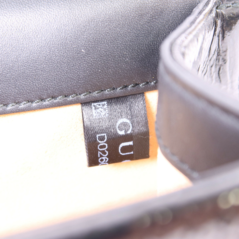 GUCCI 天鵝絨Dionysus Shoulder Bag銀扣鏈帶肩背袋-10