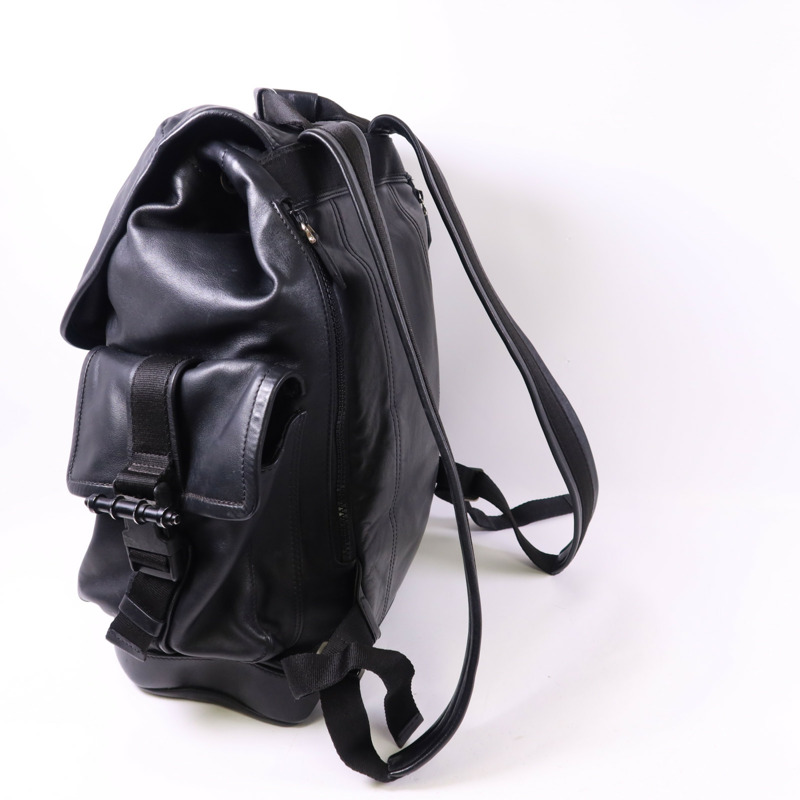 GIVENCHY 牛皮皮革Obsedia Backpack銀扣背包-3