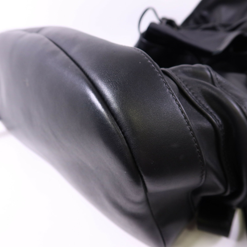 GIVENCHY 牛皮皮革Obsedia Backpack銀扣背包-11