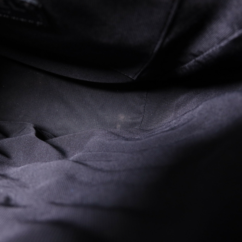 CHANEL 羊皮皮革Backpack銀扣背包-19