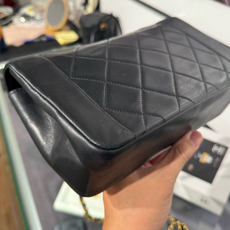 上架中🔑Chanel vintage coco Diana黛妃口蓋鏈包22cm-10