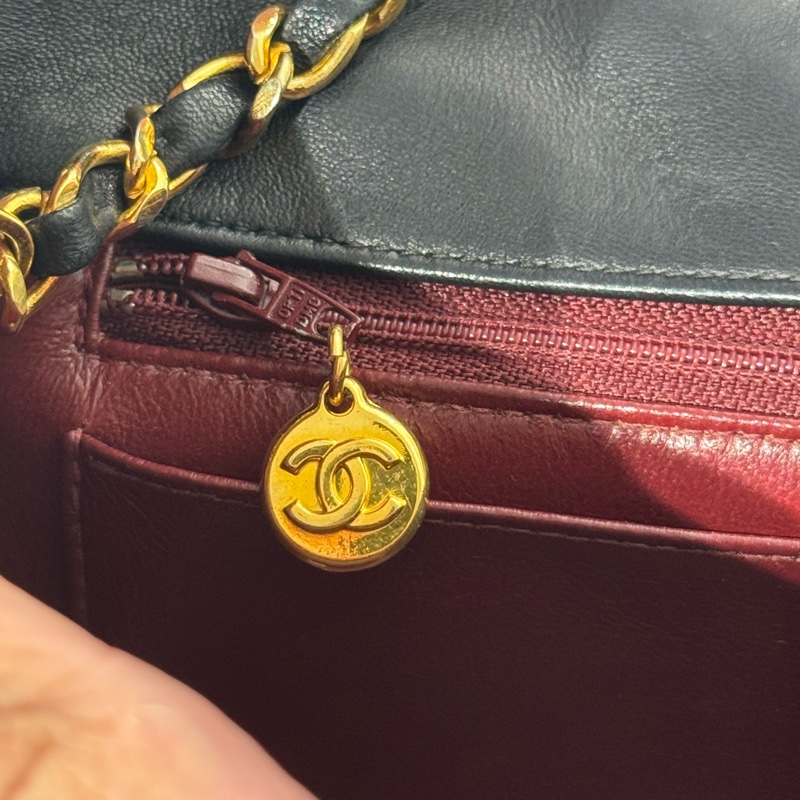 上架中🔑Chanel vintage coco Diana黛妃口蓋鏈包22cm-17