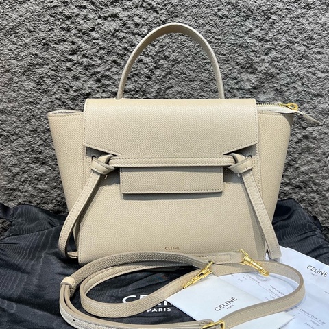 🌷有購證！Celine鯰魚包 nano 奶茶色