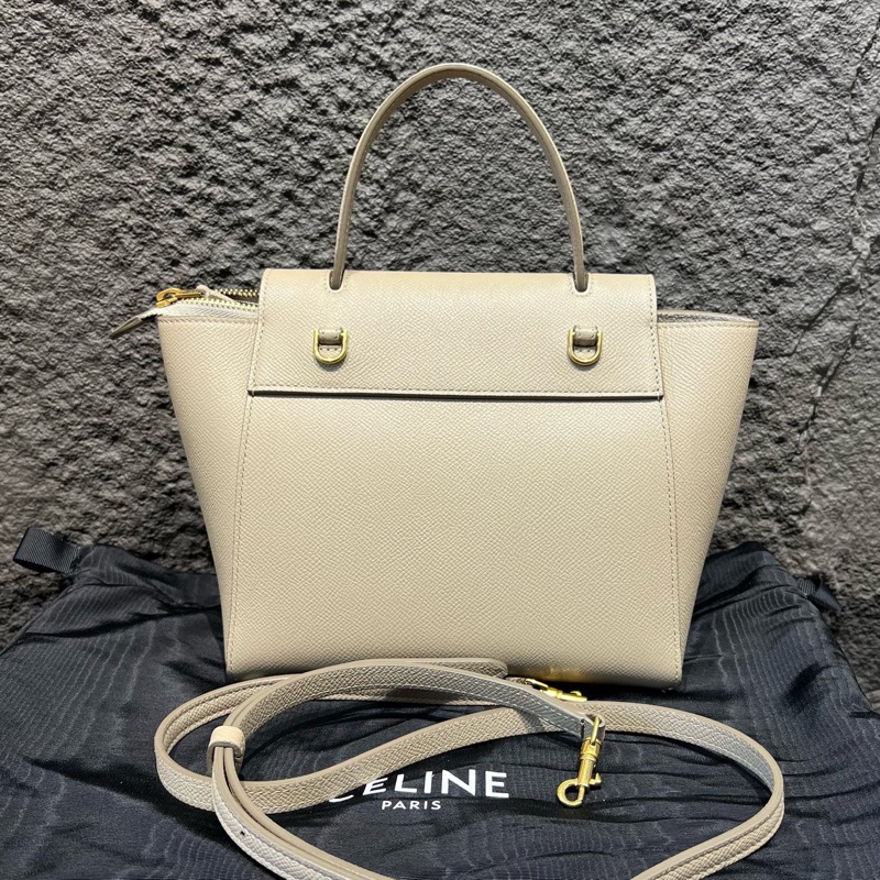 🌷有購證!Celine鯰魚包 nano 奶茶色-1