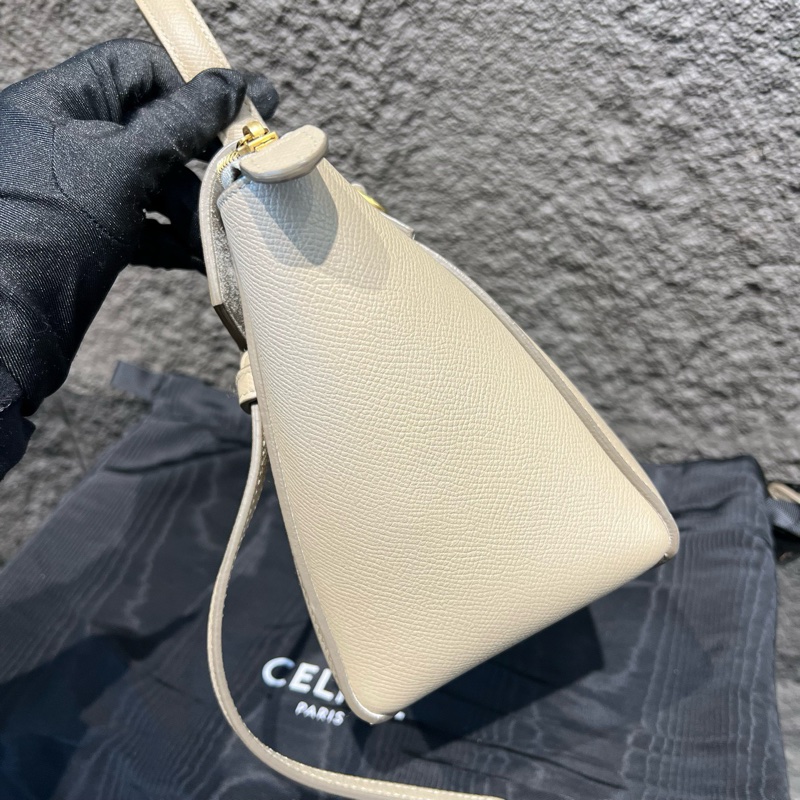 🌷有購證!Celine鯰魚包 nano 奶茶色-3