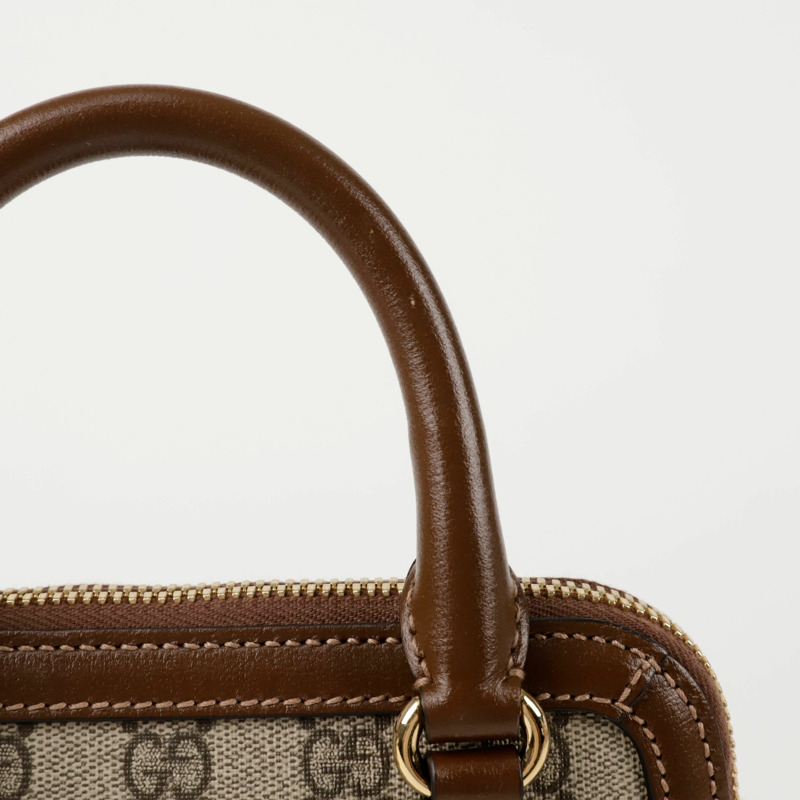 【包稅】GUCCI 640716 馬銜扣 1955 小號手提單肩包-2