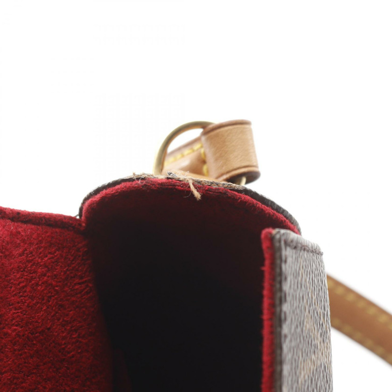 路易威登 Recital 單肩手提包 M51900 Monogram 帆布皮革棕色二手-8