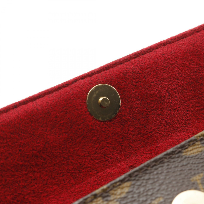 路易威登 Recital 單肩手提包 M51900 Monogram 帆布皮革棕色二手-9