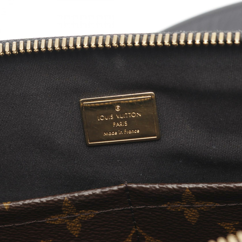 路易威登 Miroir 手提斜背包 M54626 黑色漆皮-3