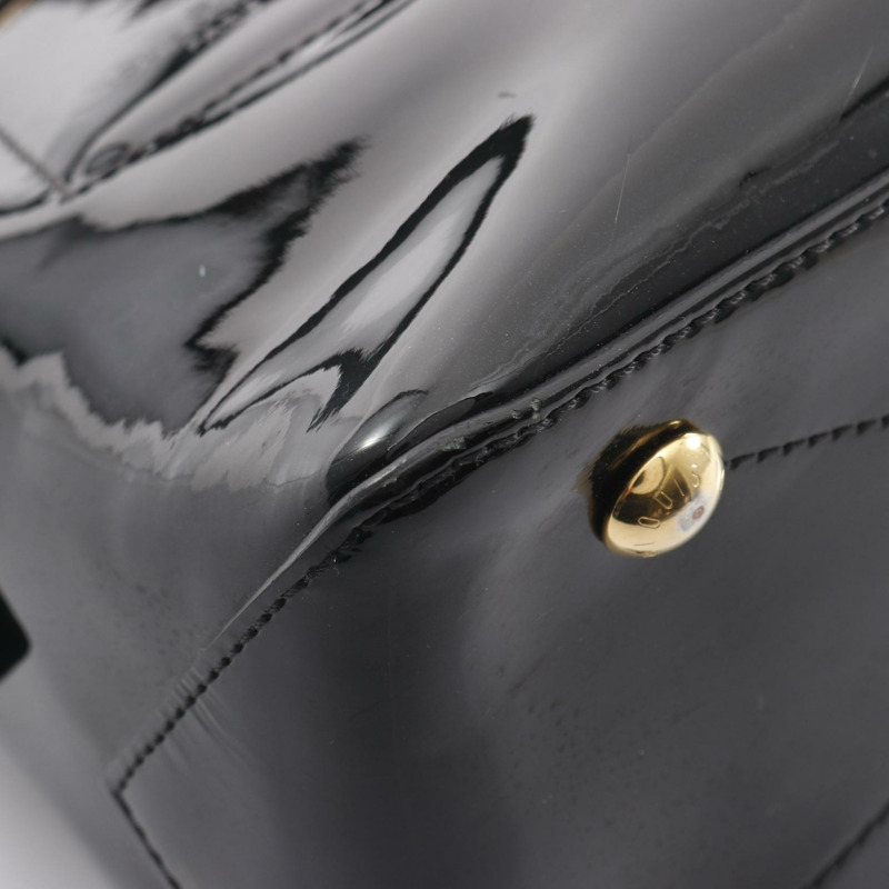 路易威登 Miroir 手提斜背包 M54626 黑色漆皮-7