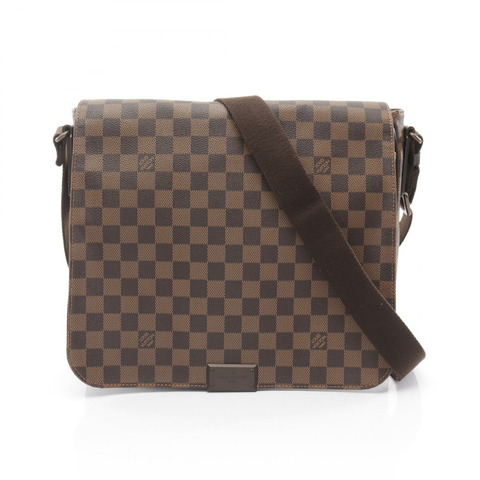 路易威登 District MM 肩斜背包 N41212 Damier Ebene 帆布 二手